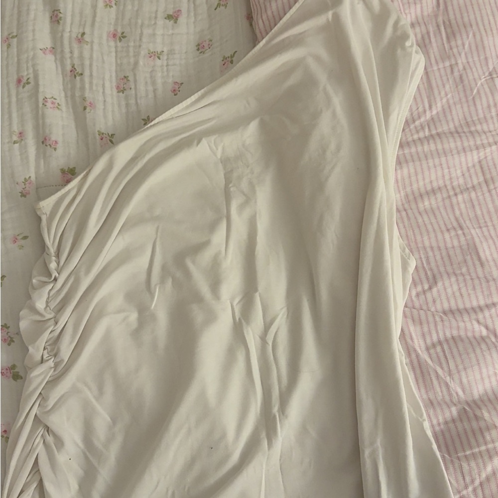 Going Out New Day Cream Floral Top
